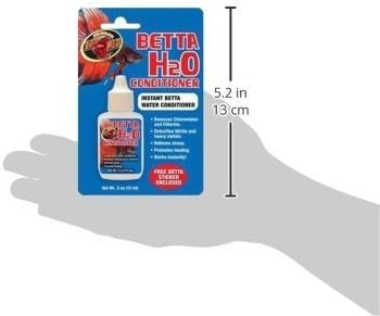 Zoo Med Betta H2o Water Conditioner .5oz (3 Pack)