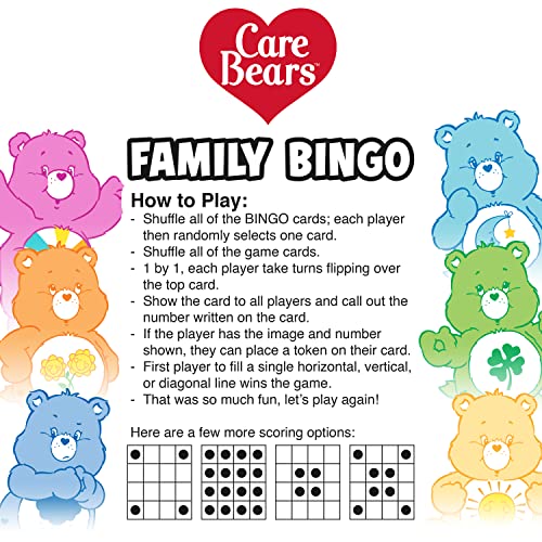 AQUARIUS - Care Bears Family Bingo Game
