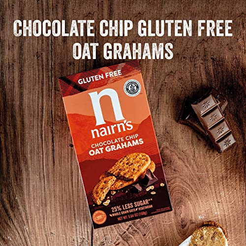 Nairn's Gluten Free Chocolate Chip Oat grahams 00098632 5.64 Ounce (Pack of 1)
