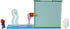 Super Mario Underwater Playset with Interactive Enviromentpiece, 2.5" Articulated Mario Figure & Blooper Squid Figure - Collect & Create Your Mario World!, 400182