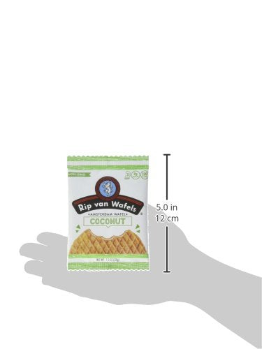 Rip Van Wafels Snack Wafels, Honey and Oats, 1.2oz, 16 Count