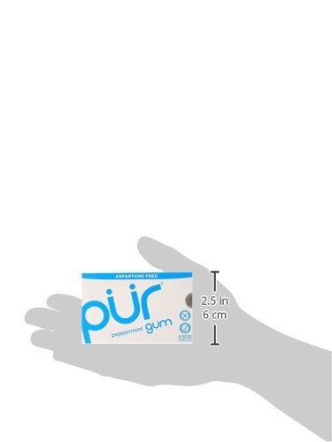 PUR Peppermint Gum, 0.44 oz