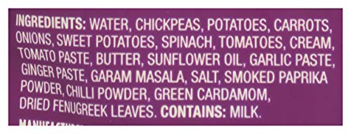 Patak’s Lentil & Veggie Tikka Masala - Vegetarian Indian Curry w/Lentils, Beans, Pumpkin, Sweet Potatoes & Vegetables - Ready-to-Eat Microwaveable Meal - Serve with Rice or Naan - 10.5oz (Pack of 6)