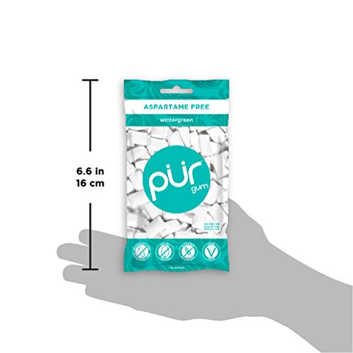 Pur Gum, Wintergreen Mint, 2.72-Ounce, 2 Pack