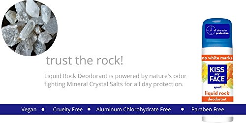 Kiss My Face Liquid Rock Roll On Deodorant - Patchouli, 3 oz