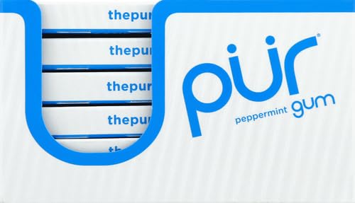 PUR Peppermint Gum, 0.44 oz