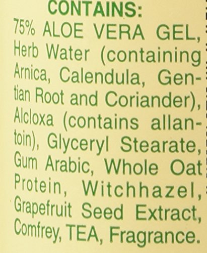 Alvera All Natural Roll-On Deodorant Aloe & Almonds - 3 Fl Oz, 4 pack