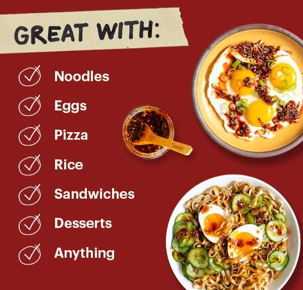 Momofuku Extra Spicy Chili Crunch by David Chang, (5.5 Ounces), Oil with Crunchy Garlic and Shallots, Crisp for Cooking as Sauce or Topping, 1 Pack