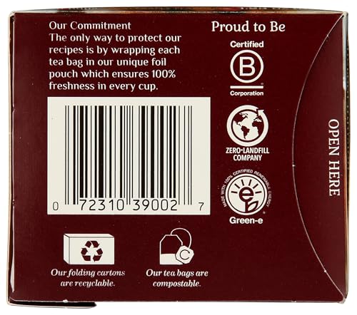 Bigelow Botanicals Cold Water Infusion Strawberry Lemon Orange Blossom Tea Bags 18 Count Box (Pack of 1), Herbal Infusion, Caffeine Free, 18 Tea Bags Total