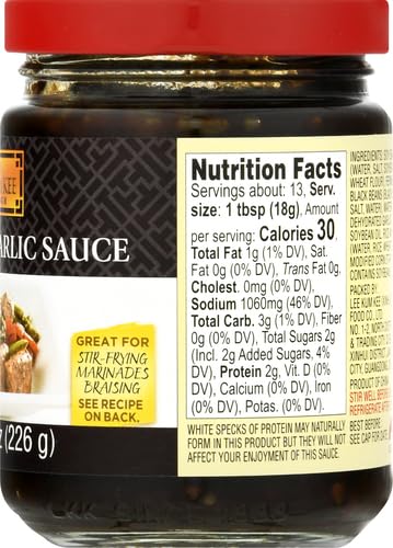Lee Kum Kee Black Bean Garlic Sauce , 8.0 Ounce (B77855)