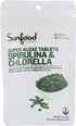 Sunfood Superfoods Chlorella Tablets - Chlorophyll, Chlorella Supplement, Chlorophyll Pills, Broken Cell Wall Algae Capsules, Non GMO, Vegan - 2 oz Bag