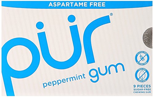 PUR Peppermint Gum, 0.44 oz