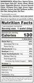 Rip Van Wafels Snack Wafels, Honey and Oats, 1.2oz, 16 Count