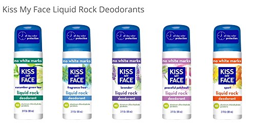 Kiss My Face Liquid Rock Roll On Deodorant - Patchouli, 3 oz