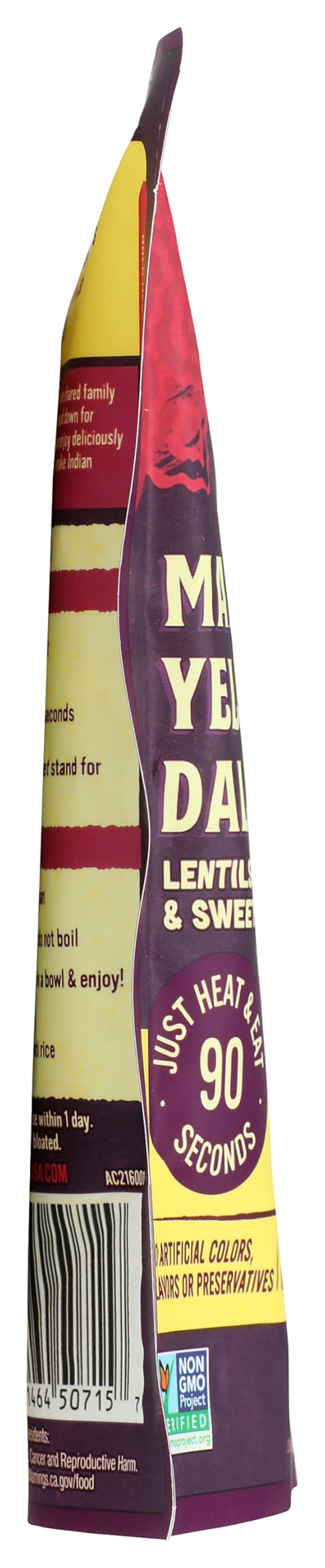 Patak’s Lentil & Veggie Tikka Masala - Vegetarian Indian Curry w/Lentils, Beans, Pumpkin, Sweet Potatoes & Vegetables - Ready-to-Eat Microwaveable Meal - Serve with Rice or Naan - 10.5oz (Pack of 6)