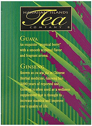 Hawaiian Islands Tea Company Mango Maui Black Tea, All Natural - 20 Teabags (1 Box)