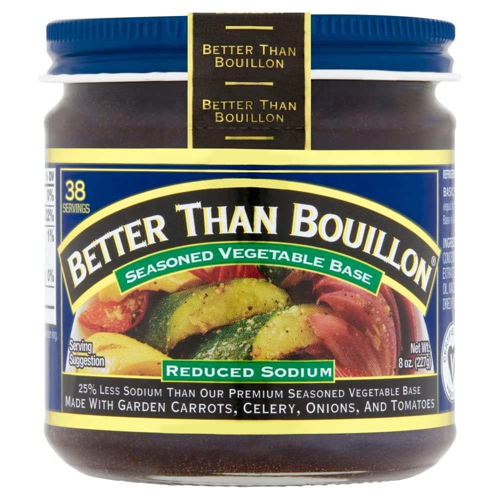 Better Than Bouillon Premium Sauteed Onion Base, Made from Sauteed Onions, Blendable Base for Added Flavor, 38 Servings Per Jar (8 Ounce (Pack of 1))