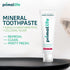 Primal Life Organics Premium Dirty Mouth Mineral Toothpaste - Nano-Hydroxyapatite, Colloidal Silver, Charcoal - Organic, All Natural Whitening Formula (Spearmint Flavor, 4 Oz)