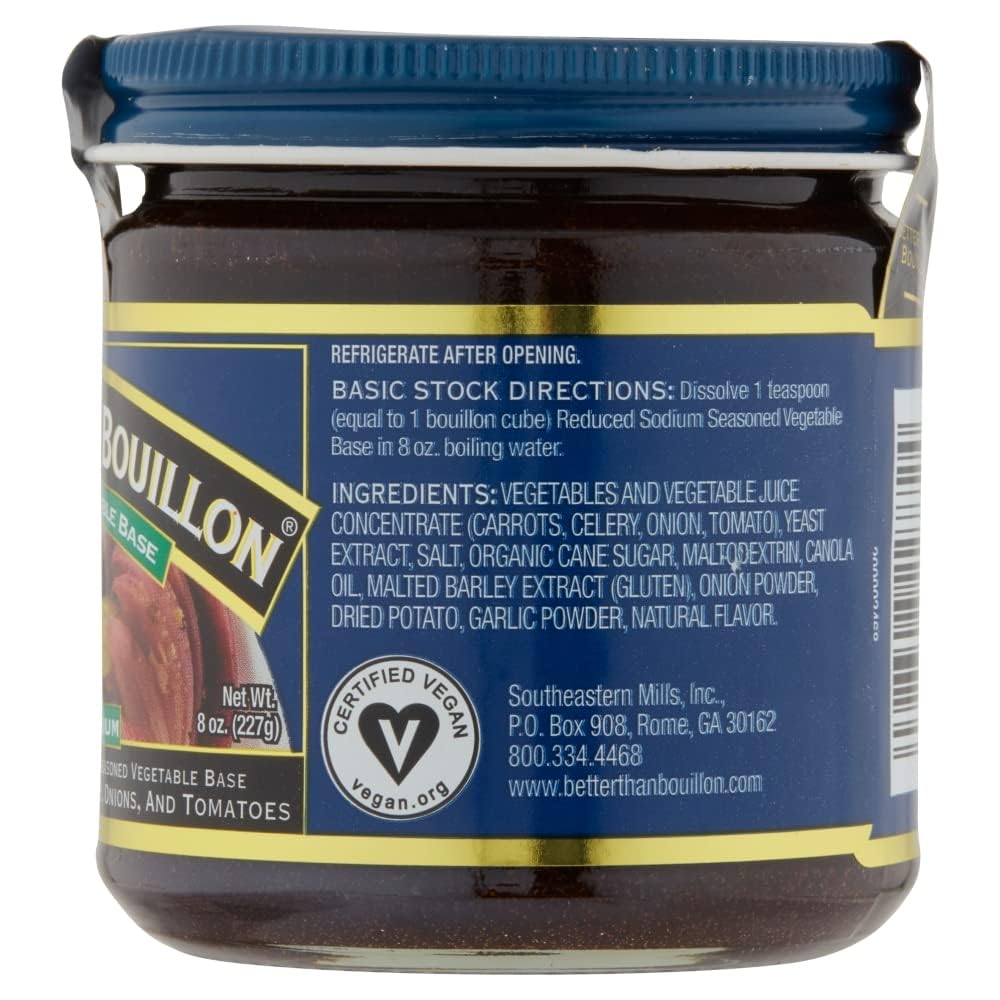 Better Than Bouillon Premium Sauteed Onion Base, Made from Sauteed Onions, Blendable Base for Added Flavor, 38 Servings Per Jar (8 Ounce (Pack of 1))