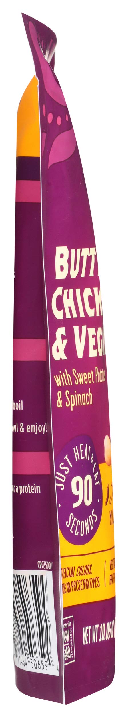 Patak’s Lentil & Veggie Tikka Masala - Vegetarian Indian Curry w/Lentils, Beans, Pumpkin, Sweet Potatoes & Vegetables - Ready-to-Eat Microwaveable Meal - Serve with Rice or Naan - 10.5oz (Pack of 6)