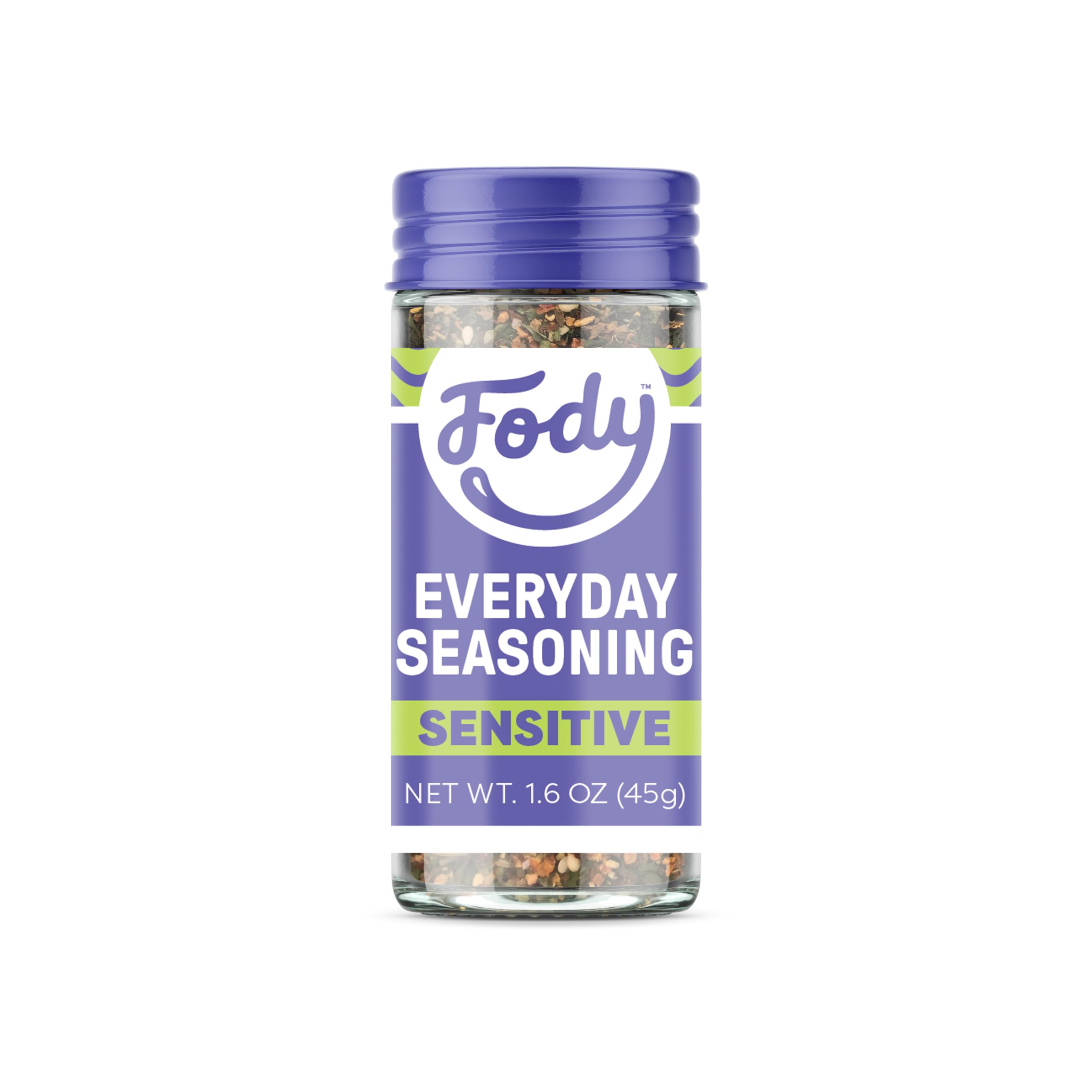 Fody Foods Taco Seasoning, 2.6 Oz, Garlic and Onion Free, Low FODMAP Certified, Gut & IBS Friendly, Vegan, Non-GMO, Gluten Free, Keto Friendly