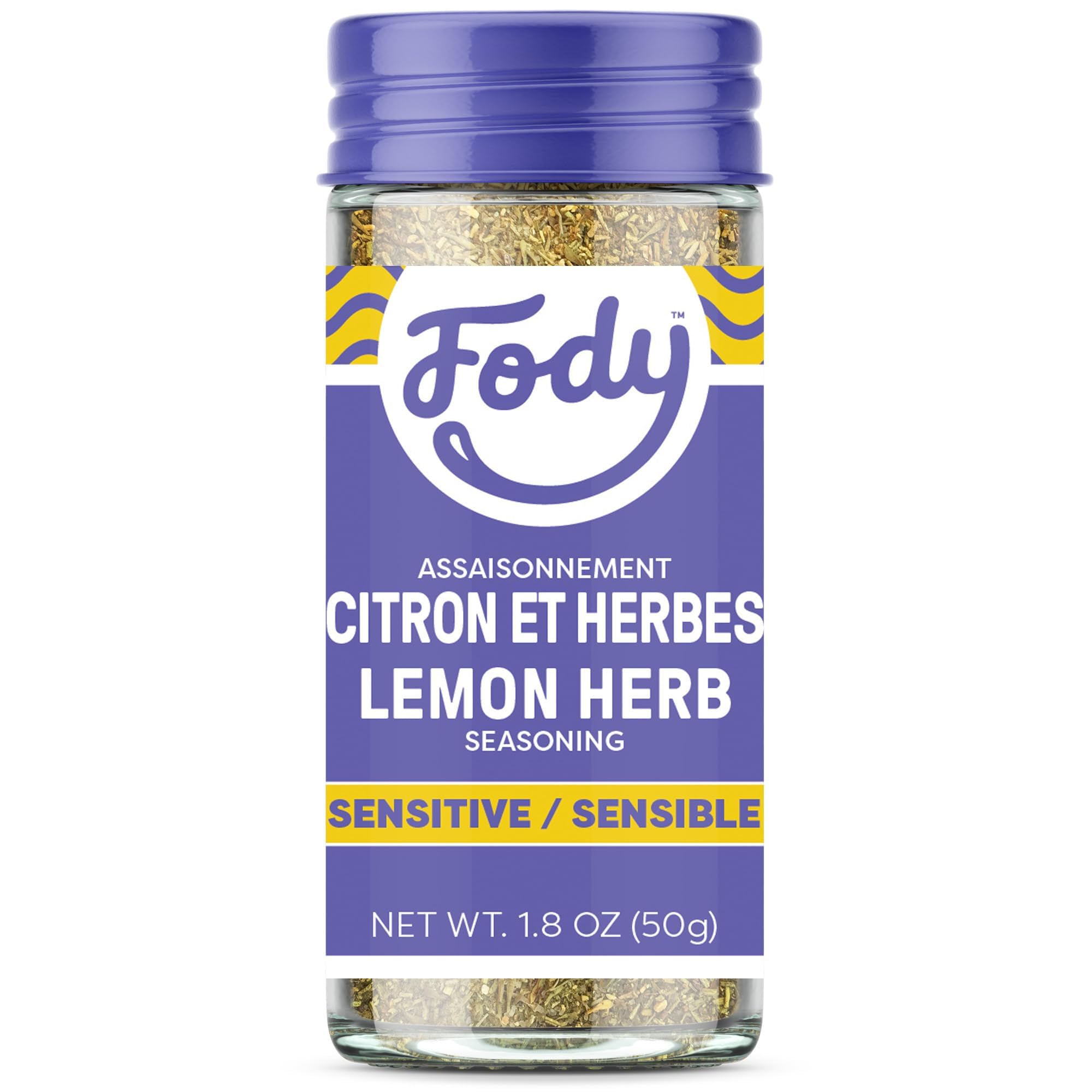 Fody Foods Taco Seasoning, 2.6 Oz, Garlic and Onion Free, Low FODMAP Certified, Gut & IBS Friendly, Vegan, Non-GMO, Gluten Free, Keto Friendly