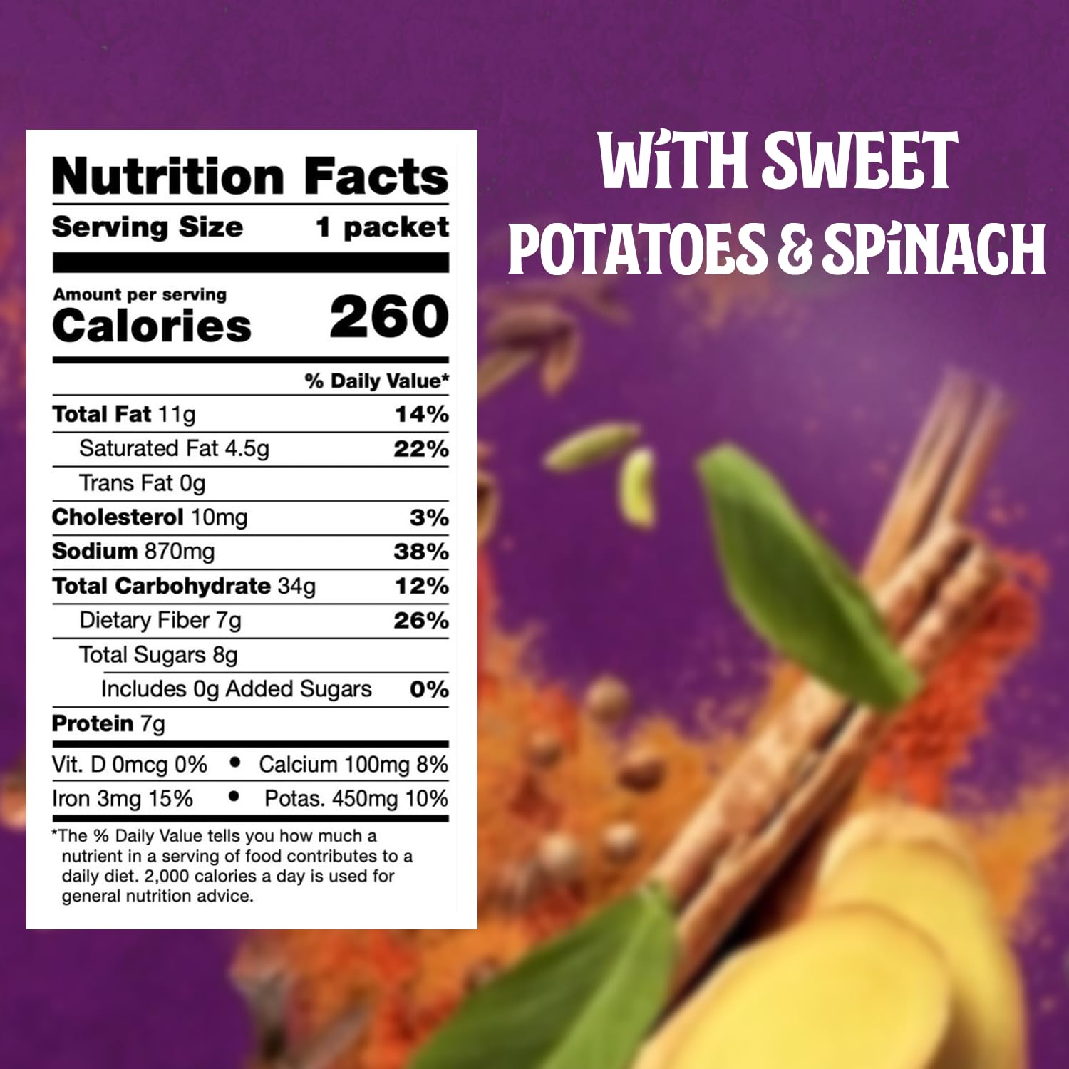 Patak’s Lentil & Veggie Tikka Masala - Vegetarian Indian Curry w/Lentils, Beans, Pumpkin, Sweet Potatoes & Vegetables - Ready-to-Eat Microwaveable Meal - Serve with Rice or Naan - 10.5oz (Pack of 6)