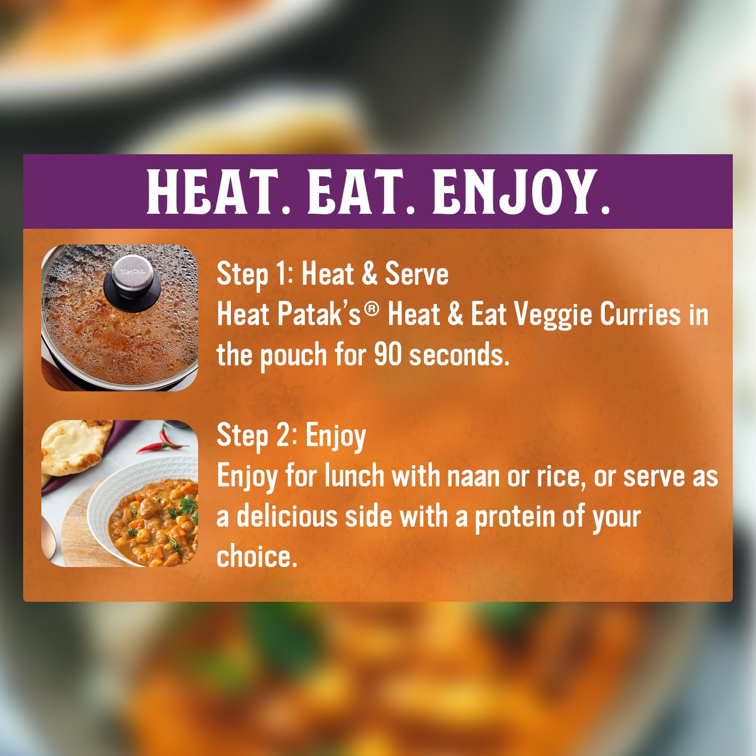 Patak’s Lentil & Veggie Tikka Masala - Vegetarian Indian Curry w/Lentils, Beans, Pumpkin, Sweet Potatoes & Vegetables - Ready-to-Eat Microwaveable Meal - Serve with Rice or Naan - 10.5oz (Pack of 6)