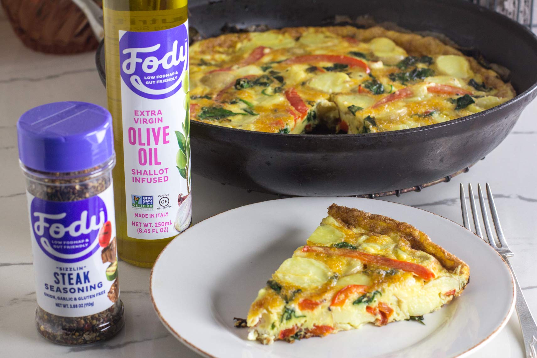 Fody Foods Taco Seasoning, 2.6 Oz, Garlic and Onion Free, Low FODMAP Certified, Gut & IBS Friendly, Vegan, Non-GMO, Gluten Free, Keto Friendly