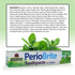 Nature's Answer PerioBrite Toothpaste, Cool Mint, 4-Ounce (Pack of 2) Fluoride Free with CoQ10 & Folic Acid | Whitens Teeth | Freshens Breath | Removes Plaque | Minimizes Dry Mouth