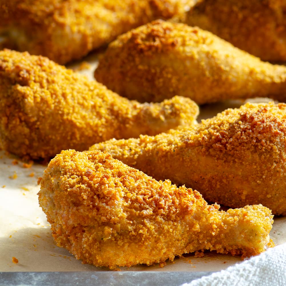 ALEIA'S BEST. TASTE. EVER. EXTRA CRISPY COAT & CRUNCH - 4.5 OZ / 1 PACK – CRISPY BREADING FOR POULTRY, MEAT, SEAFOOD, VEGETABLES - CERTIFIED GLUTEN FREE, NON-GMO, DAIRY FREE, LOW SODIUM, KOSHER