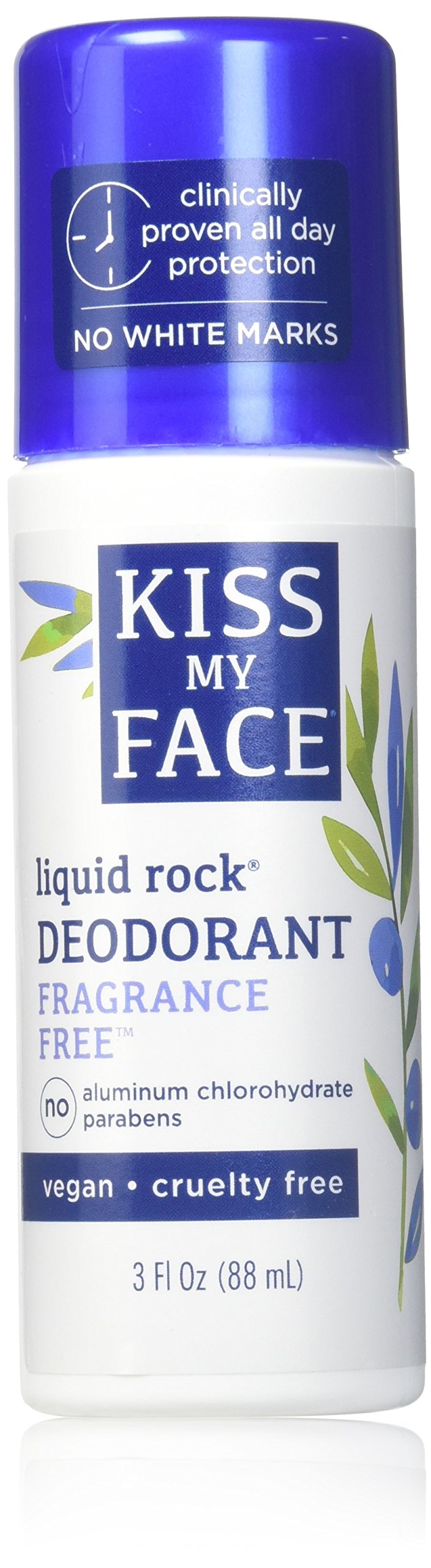 Kiss My Face Liquid Rock Roll On Deodorant - Patchouli, 3 oz