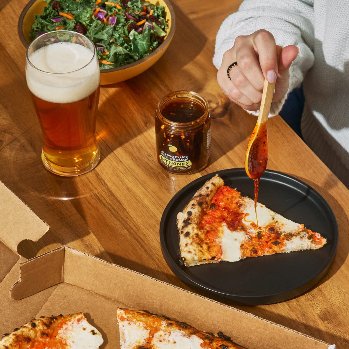 Momofuku Extra Spicy Chili Crunch by David Chang, (5.5 Ounces), Oil with Crunchy Garlic and Shallots, Crisp for Cooking as Sauce or Topping, 1 Pack