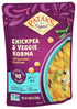 Patak’s Lentil & Veggie Tikka Masala - Vegetarian Indian Curry w/Lentils, Beans, Pumpkin, Sweet Potatoes & Vegetables - Ready-to-Eat Microwaveable Meal - Serve with Rice or Naan - 10.5oz (Pack of 6)