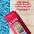 Lion Coffee Vanilla Macadamia Flavored Ground Coffee, Light Roast, Hawaiian Inspired Taste - 10 Ounce Bag