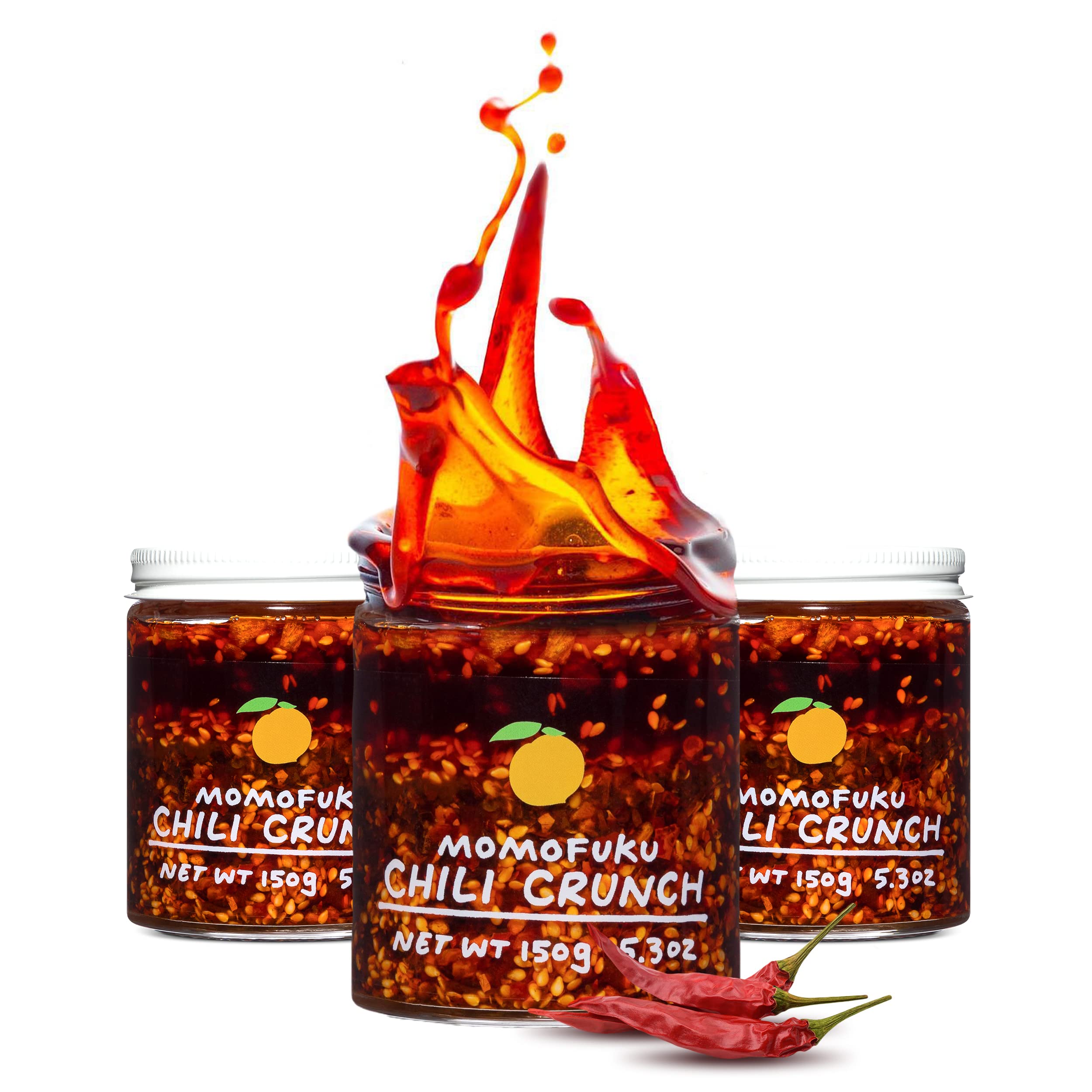 Momofuku Extra Spicy Chili Crunch by David Chang, (5.5 Ounces), Oil with Crunchy Garlic and Shallots, Crisp for Cooking as Sauce or Topping, 1 Pack