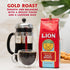Lion Coffee Vanilla Macadamia Flavored Ground Coffee, Light Roast, Hawaiian Inspired Taste - 10 Ounce Bag