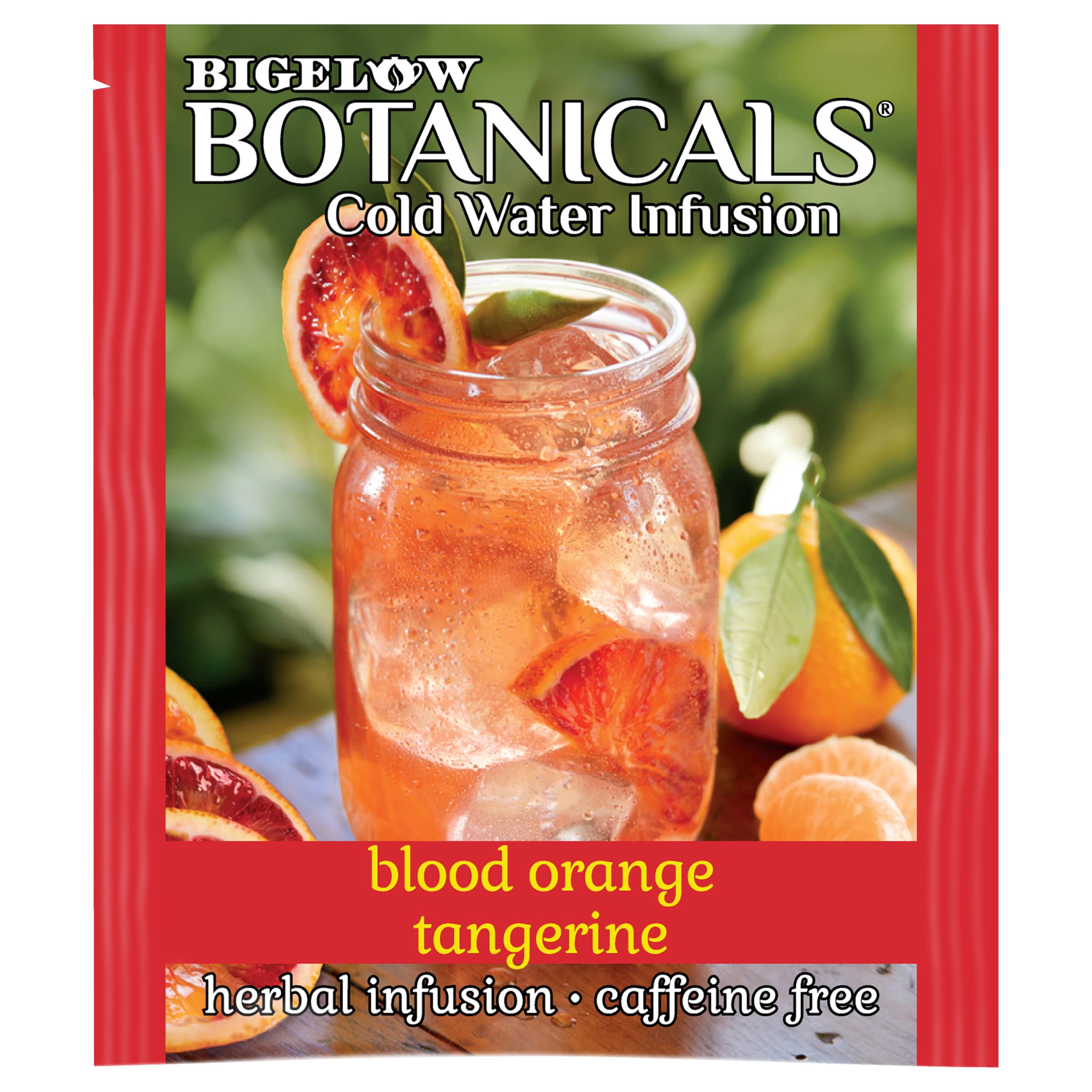 Bigelow Botanicals Cold Water Infusion Strawberry Lemon Orange Blossom Tea Bags 18 Count Box (Pack of 1), Herbal Infusion, Caffeine Free, 18 Tea Bags Total