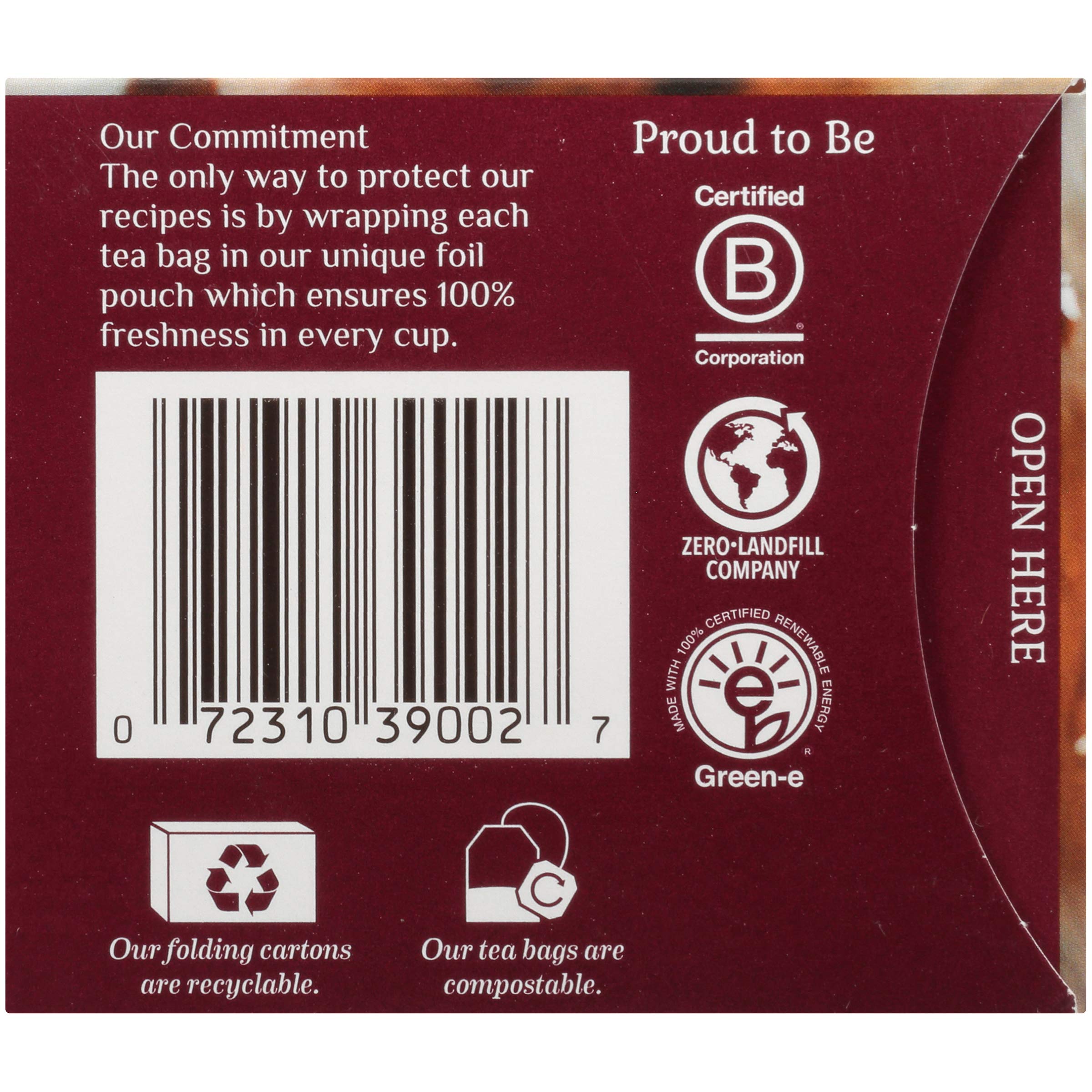 Bigelow Botanicals Cold Water Infusion Strawberry Lemon Orange Blossom Tea Bags 18 Count Box (Pack of 1), Herbal Infusion, Caffeine Free, 18 Tea Bags Total