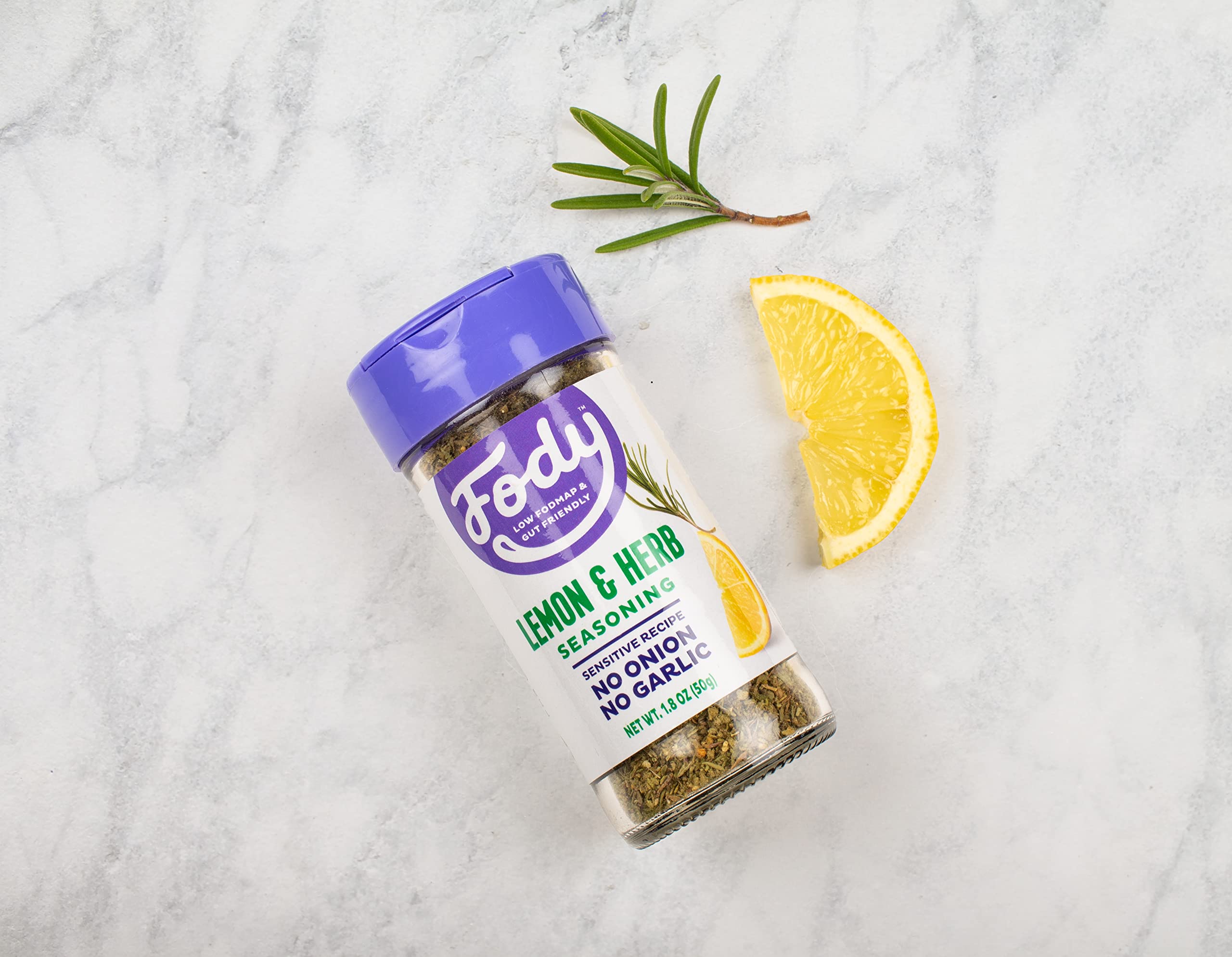 Fody Foods Taco Seasoning, 2.6 Oz, Garlic and Onion Free, Low FODMAP Certified, Gut & IBS Friendly, Vegan, Non-GMO, Gluten Free, Keto Friendly