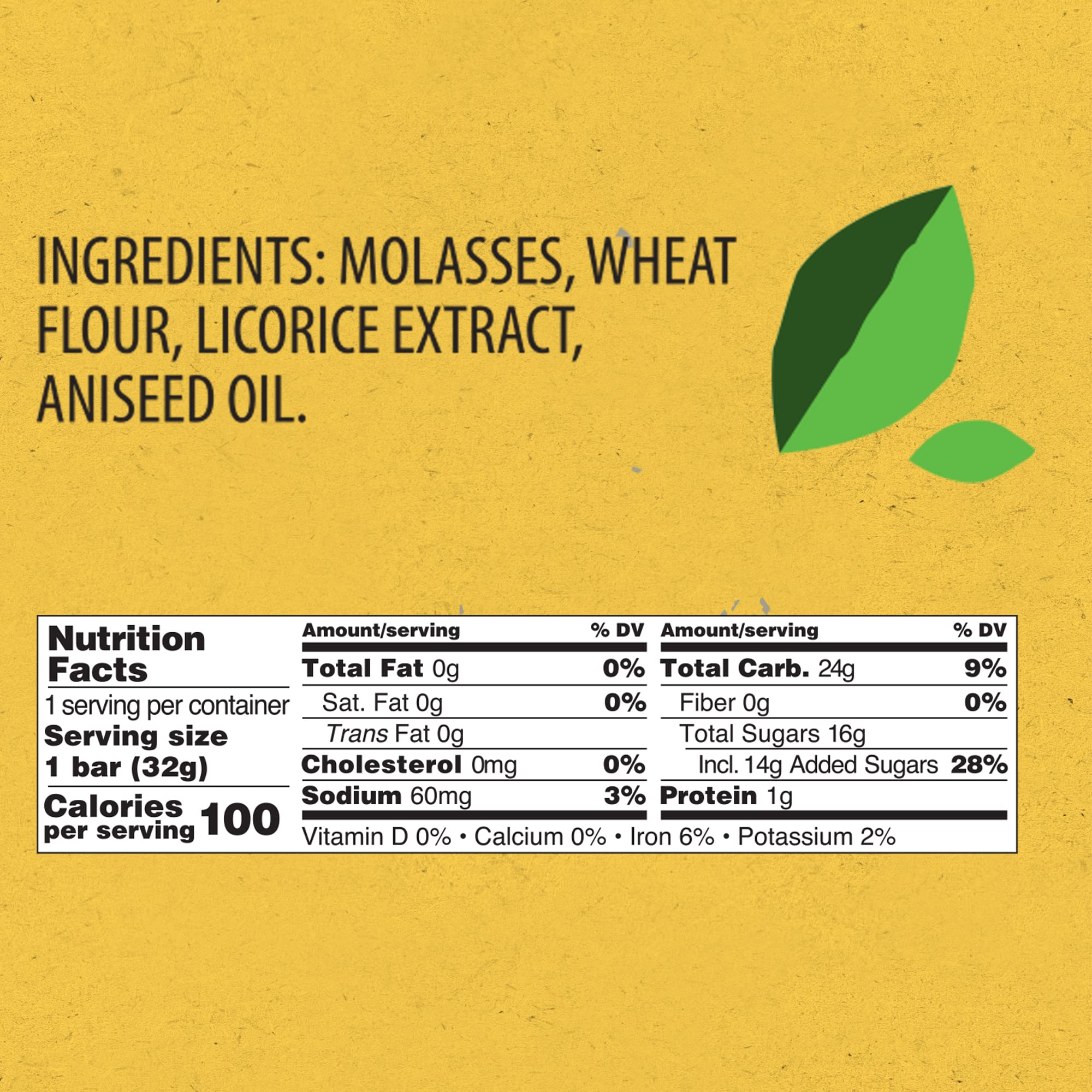 Panda ® | Natural Soft Strawberry Licorice | Licorice Candy Made with Natural Colors and Flavors | Non-GMO Project verified | Vegan & Fat Free | 32 Gr - 1,125 OZ x 20 Bars Pack