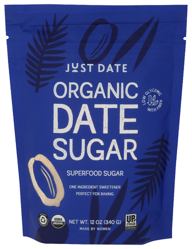 Just Date : Just Date Sugar : Organic Sugar Substitute Made From Dates - 12 oz. Box