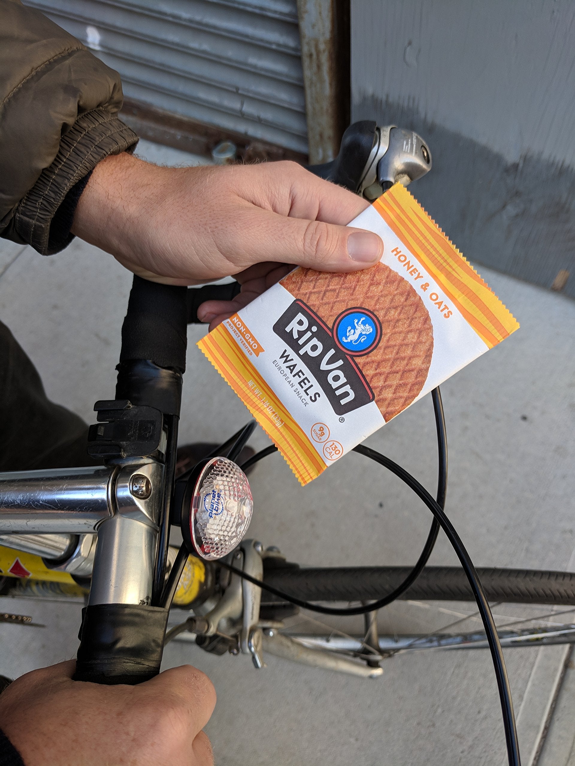 Rip Van Wafels Snack Wafels, Honey and Oats, 1.2oz, 16 Count