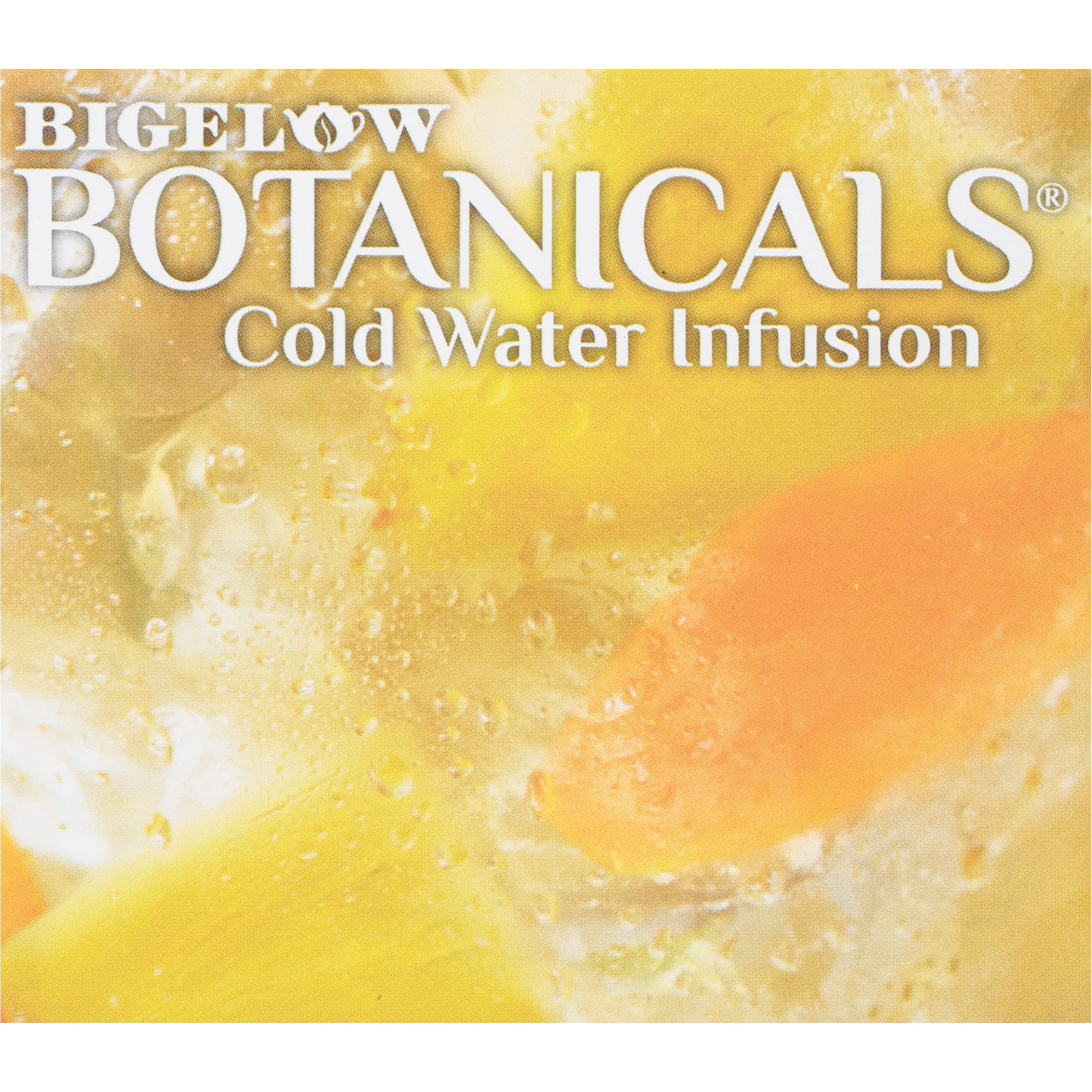 Bigelow Botanicals Cold Water Infusion Strawberry Lemon Orange Blossom Tea Bags 18 Count Box (Pack of 1), Herbal Infusion, Caffeine Free, 18 Tea Bags Total