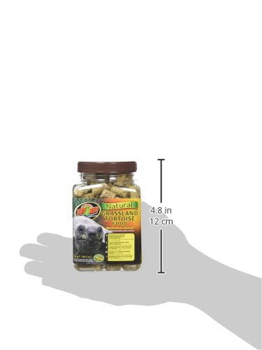 Zoo Med Natural Grassland Tortoise Food, 8.5-Ounce