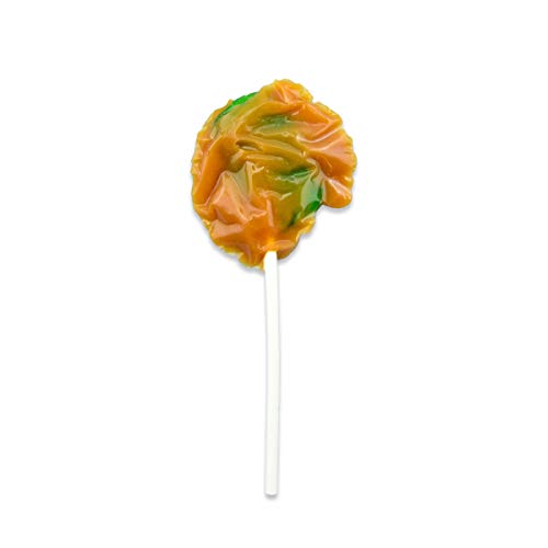 Tootsie Roll Caramel Apple Pops - Caramel Covered Green Apple Candy Lollipops - Gluten Free Candy with Display Box Package - 48 Count