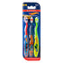 Brush Buddies Hot Wheels Toothbrush for Kids, Toddler Toothbrushes, Children's Toothbrushes, Soft Bristle Toothbrushes for Kids, 3PK