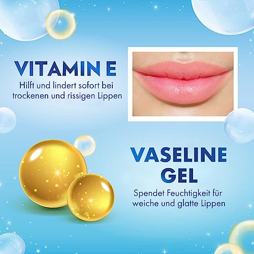 Vaseline Lip Therapy Stick, Original | Original Petroleum Jelly Vaseline Lip Balm for Soft Lips | 4.8g