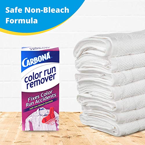 Carbona® Color Run Remover | Powerful Color Bleed Eliminator | Fixes Color Run Accidents | 2.6 Oz, 1 Pack