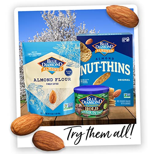 Blue Diamond NutThins Cracker Snacks, Pecan, Boxes, 4.25 oz